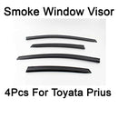 Nuevo Safe Smoke Window Visor Sun Rain Vent Guard 4 piezas Set para Toyota Prius 09 ~ 15