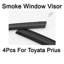 Nuevo Safe Smoke Window Visor Sun Rain Vent Guard 4 piezas Set para Toyota Prius 09 ~ 15