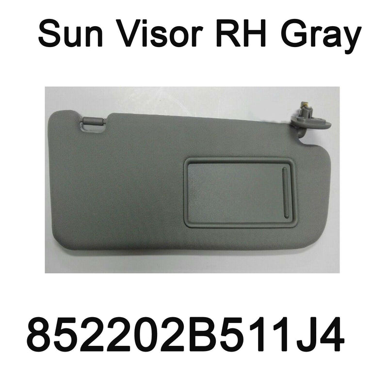 Genuine Sun Visor Inside Right RH Gray 852202B511J4 For Hyundai Santa Fe 06-09