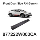 Genuine Front Door Side RH Garnish Oem 877222W000CA para Hyundai Santa Fe 13-16 
