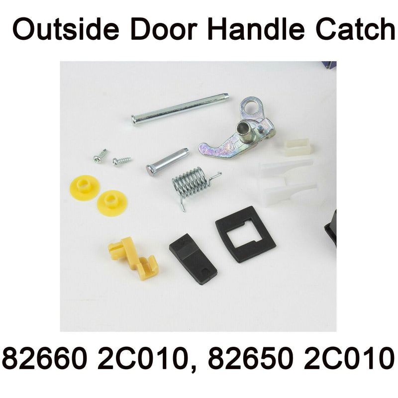 New Genuine Outside Door Handle Catch RH LH Set 82660 2C010 For Tiburon 03-08