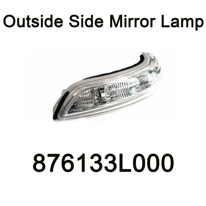 Genuine Outside Mirror LED Lamp 87613 3L000 For Hyundai Grandeur Azera TG 06-10