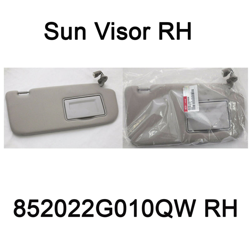 Genuine Sun Visor LH RH 852012G020QW 852022G010QW For KIA Optima Magentis 06-10