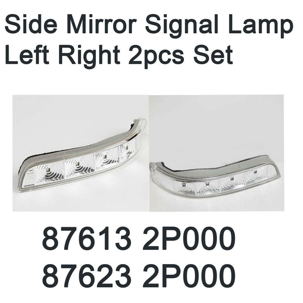 Nueva lámpara de señal de espejo exterior genuina LH RH 2 uds Set para Kia Sorento 2011-2014