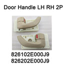 Genuine Door Handle LH RH Beige 826102E000J9, 826202E000J9 Hyundai Tucson 06-09