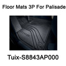 New Tuix Floor Mats 3pcs S8843AP000 Left Driver Only For Hyundai Palisade 2019