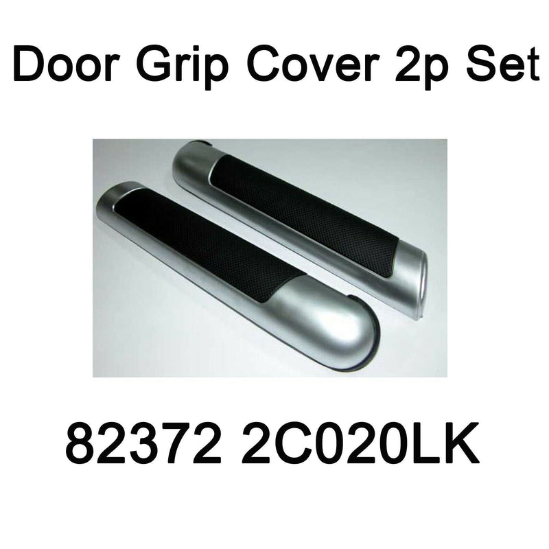 Cubierta de agarre de puerta genuina LH RH 2 piezas 82372 2C020LK para Hyundai Tiburon Coupe 03-08 