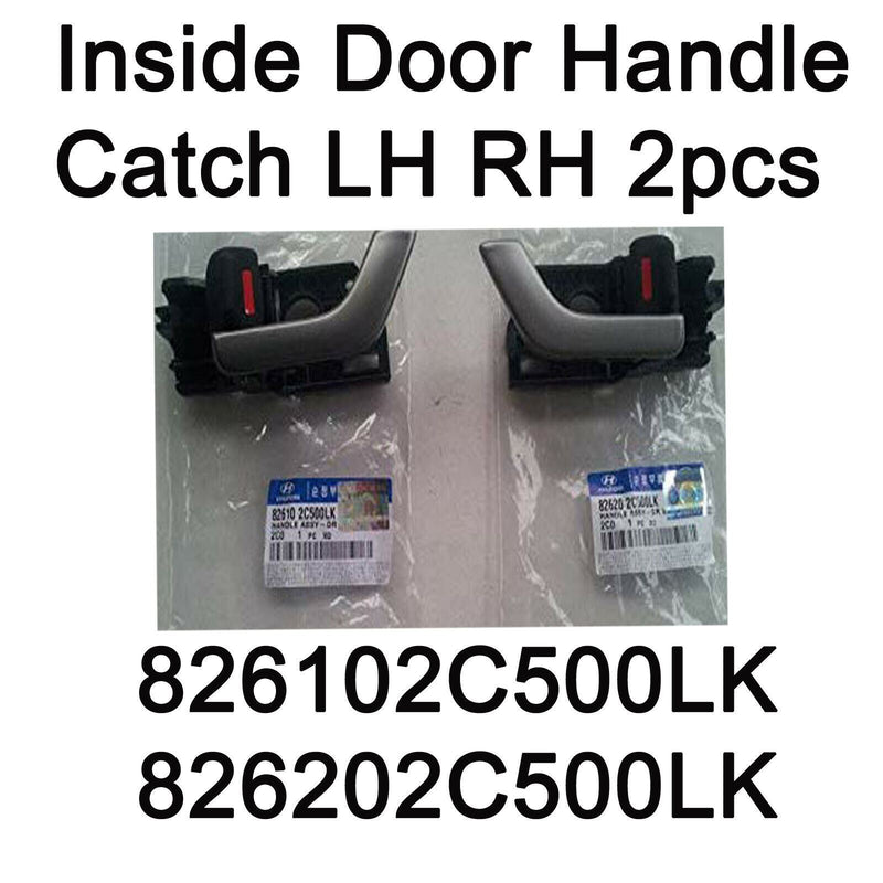 Inside Door handle catch Left Right 2pcs - 826102C500LK / 826202C500LK