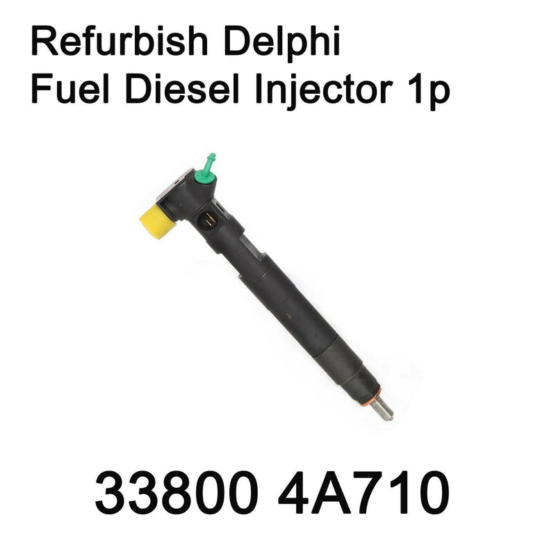 Refurbish Delphi CRDI WGT Fuel Diesel Injector 338004A710 for Hyundai Starex H1