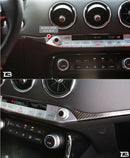 Nuevo embellecedor de tablero de salpicadero de pegatina de carbono Interior para KIA Stinger 17 ~ 20 (2 uds) 