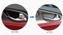 New Interior Aluminum Door Catch Molding Cover for KIA Stinger 17~20 (4 Pcs Set)