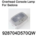 Nueva lámpara de luz de habitación superior genuina Oem 928704D570QW para Kia Sedona 2006-2014