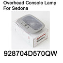 Nueva lámpara de luz de habitación superior genuina Oem 928704D570QW para Kia Sedona 2006-2014