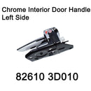 Genuine Door Inside Handle Chrome Left LH  826103D010 For Hyundai Sonata 2001-05