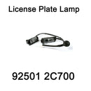 Genuine License Plate Light Lamp 92501 2C700 For Hyundai Tiburon Coupe 2007-2008