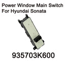 Interruptor principal de ventanilla eléctrica genuina izquierda LH 935703K600 para Hyundai Sonata 2008-2010