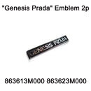 Genuino Genesis Prada Logo guardabarros emblema LH RH para Hyundai Genesis Prada 08-12