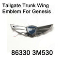 Genuine Tailgate Trunk Wing Emblem 863303M530 For Hyundai Genesis Sedan 08-14