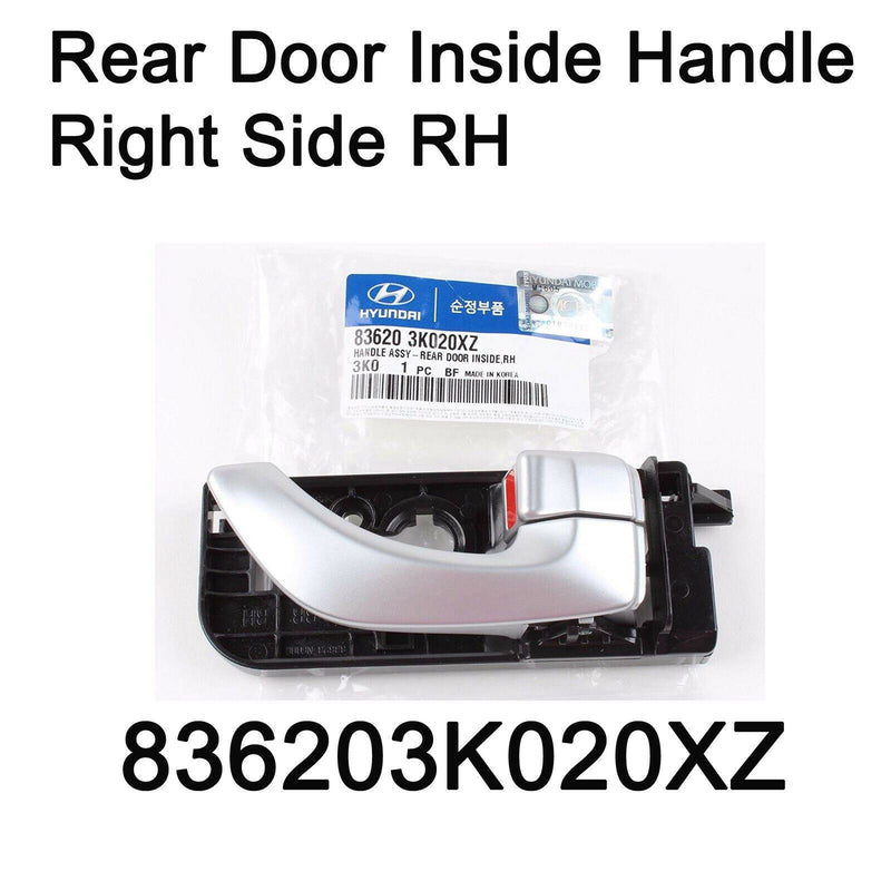 Genuine Rear Inside Door Handle Right RH 836203K020XZ For Hyundai Sonata 06-08