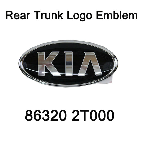 Nuevo emblema del logotipo del maletero trasero genuino Oem 863202T000 para Kia Optima K5 2011-2013