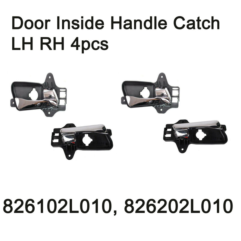 New Genuine Door Inside Handle Catch LH RH 4pcs Oem For Hyundai i30 i30 CW 08-11