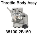 Nuevo cuerpo de acelerador genuino 351002B150 para Hyundai i30 Veloster11-16 Kia Rio Soul