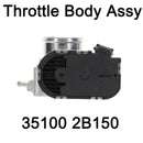 Nuevo cuerpo de acelerador genuino 351002B150 para Hyundai i30 Veloster11-16 Kia Rio Soul