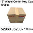 New OEM 19" Wheel Center Hub Cap 52960 J5200 100pcs Set for Kia Stinger 17+