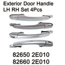 Genuine Exterior Outside Door Handle 4p Set 826502E010 for Hyundai Tucson 05-09