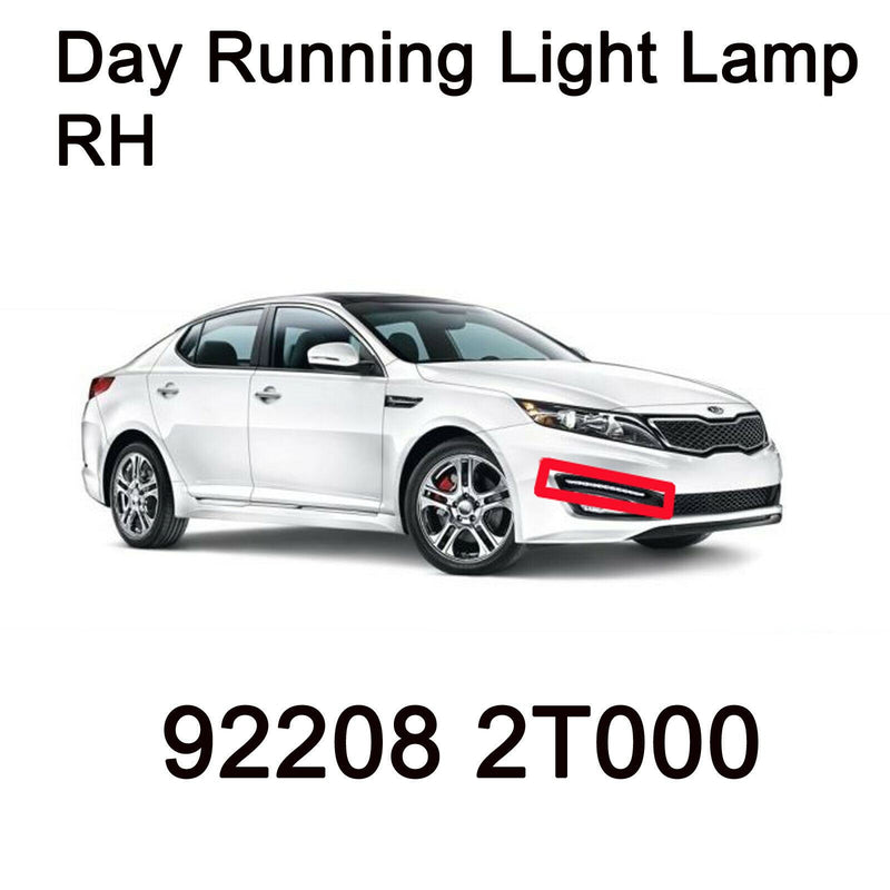 Genuine Oem Daytime Running Light Lamp RH 922082T000 for Kia Optima K5 2011-2013