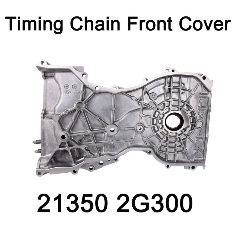 Genuine Timing Chain Front Cover 213502G300 For Hyundai Tucson Kia Sorento 13-16