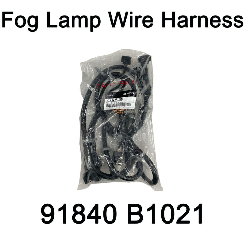 New Genuine Oem Fog Lamp Wire Harness 91840B1021 For Hyundai Genesis 2015-2016