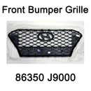 New Genuine Oem Front Bumper Grille 86350J9000 For Hyundai Kona 2018-2020