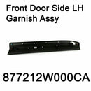 Guarnición LH 877212W000CA genuina del lado de la puerta delantera del OEM para Santa Fe 13-17