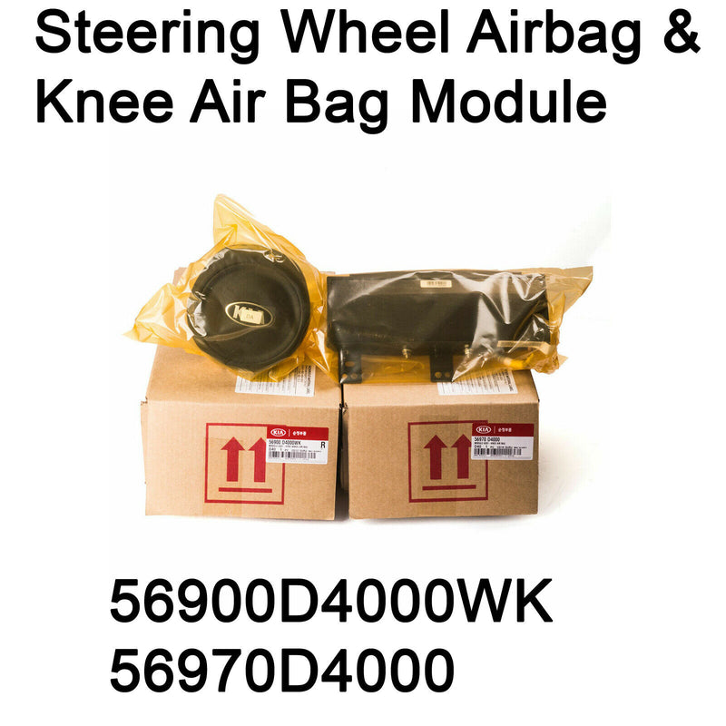 Genuine Steering Wheel Air Bag & Knee Air Bag Module Set 2p for Kia Optima 16-18