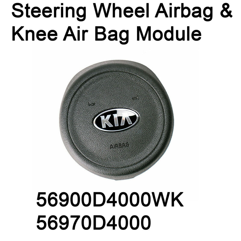 Genuine Steering Wheel Air Bag & Knee Air Bag Module Set 2p for Kia Optima 16-18