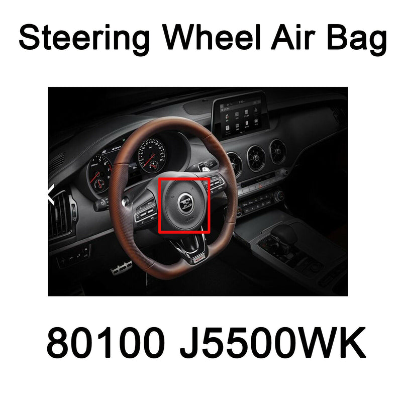 New Genuine Oem Steering Wheel Air Bag 80100J5500WK for Kia Stinger 2018-2020