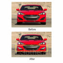 New OEM LED Fog Lamp Light Cover Connect set for Hyundai Genesis Coupe 13-17