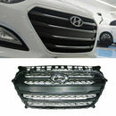OEM Front Radiator Hood Grille & Cover Trim for Hyundai 13-16 Elantra GT / i30