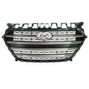 OEM Front Radiator Hood Grille & Cover Trim for Hyundai 13-16 Elantra GT / i30