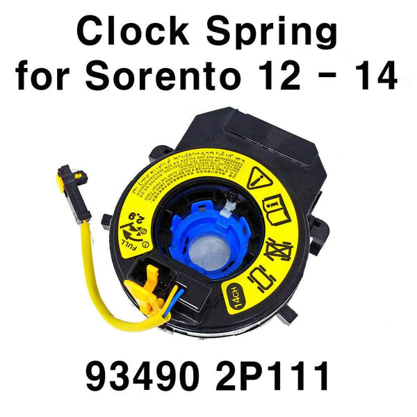 Nuevo conjunto de contacto de resorte de reloj OEM 93490 2P111 para KIA Sorento 2012 - 2014 