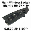 OEM 93570 2H1109P Power Window Switch LH for Hyundai Elantra HD 2007 2010