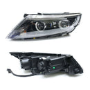 Nueva lámpara de luz de cabeza de proyección OEM Dual DRL LH + RH 2p para KIA OPTIMA K5 2014-2015