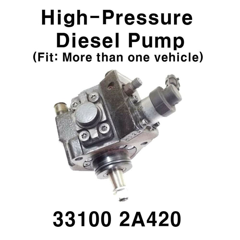 Pump Assy-HIGH PRESSURE / Hyundai Elantra, Verna, Kia Rio, Soul 33100-2A420