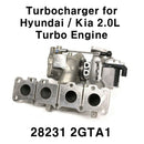 TURBOCOMPRESOR OEM 282312GTA1 para Hyundai, Kia 2.0L Turbo Engine Force Induction 