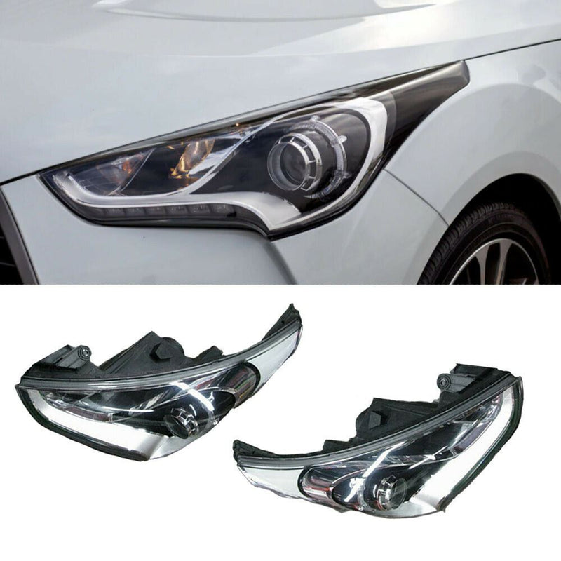 OEM Parts Projection LED Head Lamps Lights LH, RH 2pc for HYUNDAI VELOSTER 12-14
