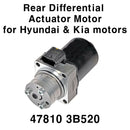 REAR DIFFERENTIAL ACTUATOR MOTOR / Hyundai Tucson & Kia Sorento 47810-3B520