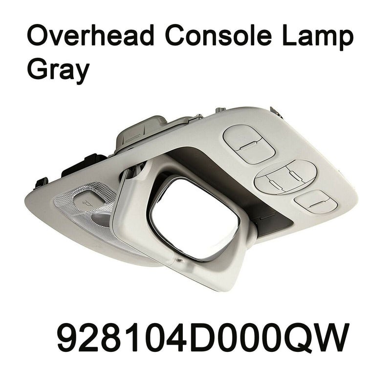 Lámpara de consola superior genuina gris 928204D000QW para Kia Sedona orrza_9209