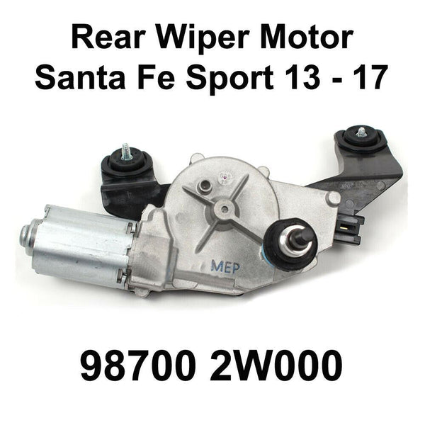 New OEM 98700-2W000 Rear Wiper Motor for Hyundai Santa Fe Sport 2013-2017
