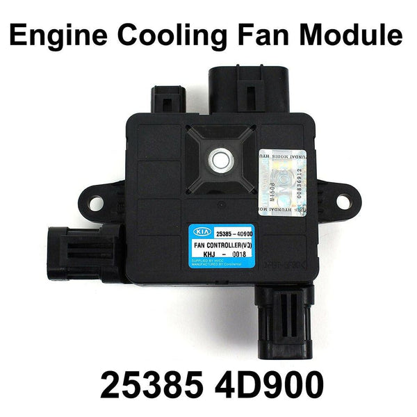OEM 253854D900 Engine Cooling Fan Module for Hyundai Veloster & Kia Sedona